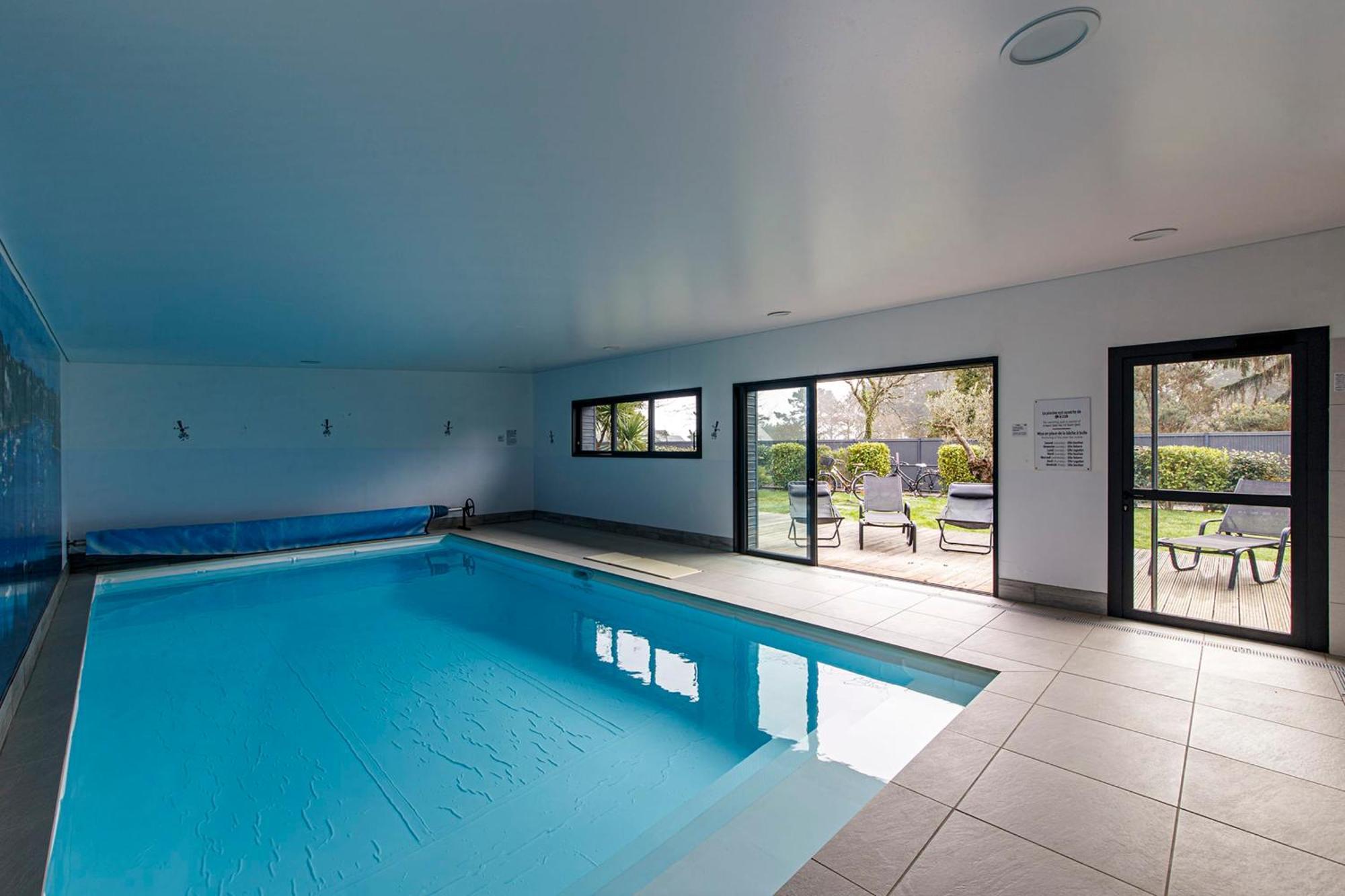 Holavre- Maison Pour 5P Avec Piscine Le Tour-du-Parc Esterno foto